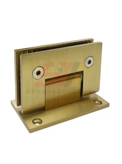 90° Glass To Wall Straight Edge Bathroom Hinge