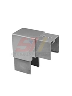 90 Degree Joint Tube Solt 24x24mm Connector Square Tube Corner